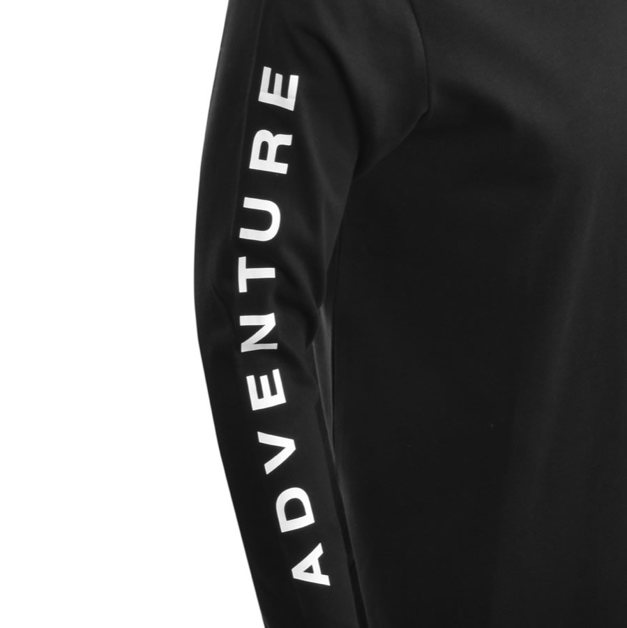 Alternative Image for Productadidas Originals Long Sleeved T Shirt Black3